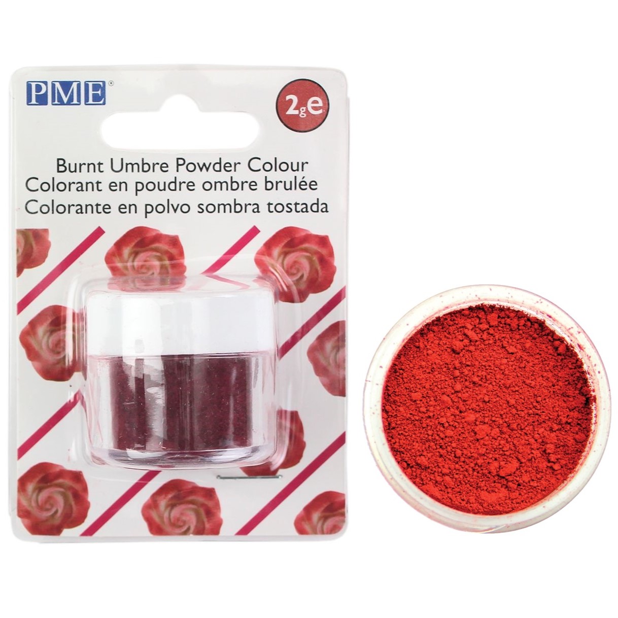 PME Prachová barva Burnt Umbre 2g EXP 03/2026