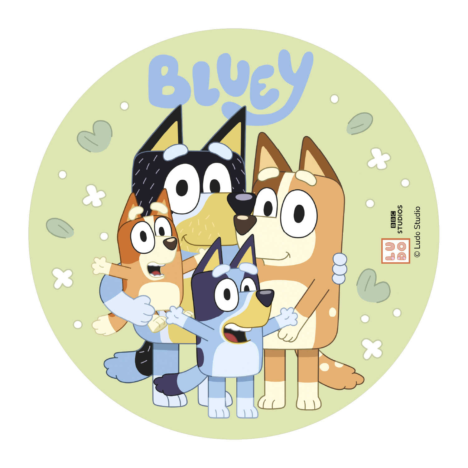 deKora Fondánový obrázek Bluey