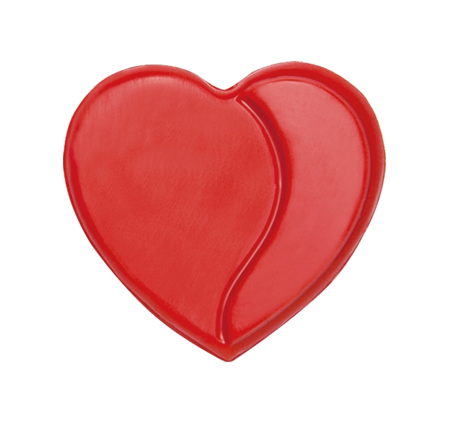 3D Čokoládové srdce 10ks