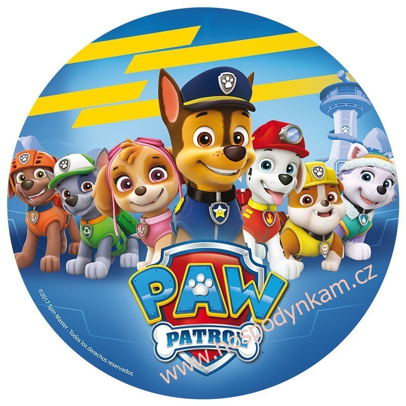 Jedlý papír deKora, Paw Patrol