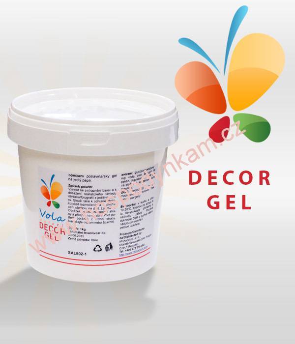 Gel na jedlý papír Vola Colori 1kg