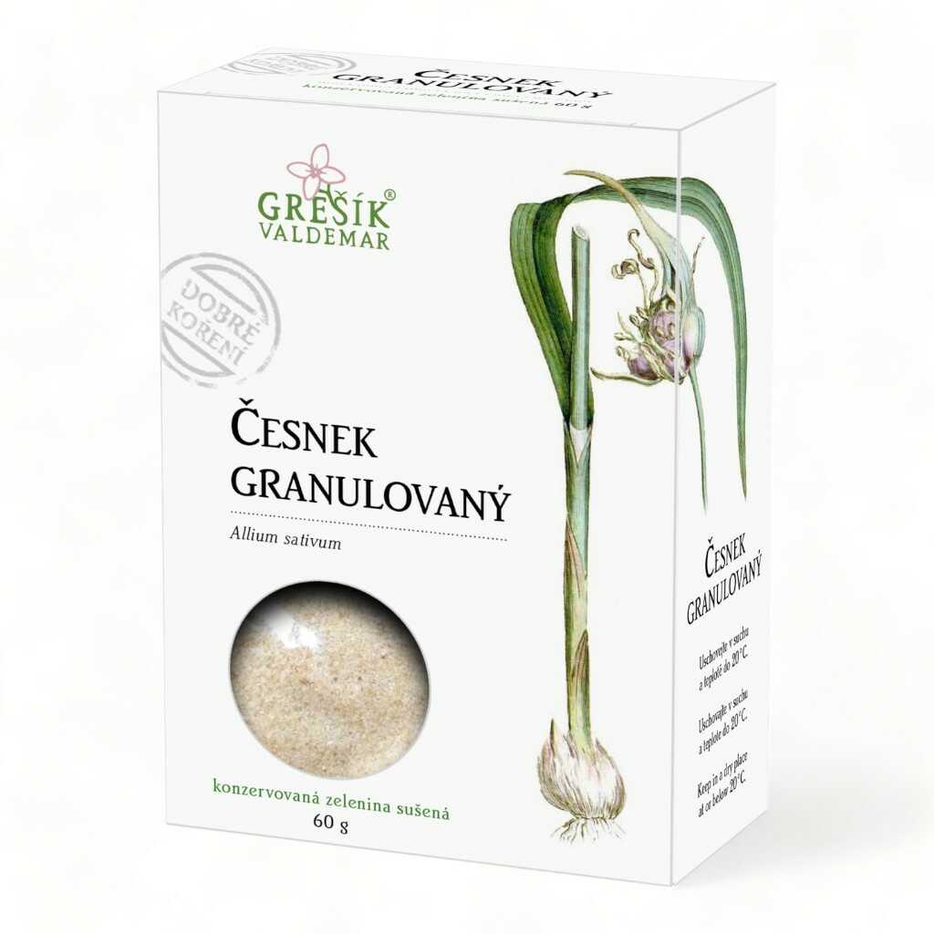 Valdemar Grešík Koření Česnek granulovaný 60g