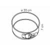Otevírací dortová forma kruh 20cm Tescoma 2