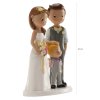Figurka na dort nevěsta a ženich s chlapečkem 1