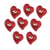 Marcipánové srdce s obličejem 8ks