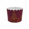 Samonosné košíčky na pečení Vánoční stromek s mašlí 1