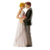 Figurka na dort nevěsta a ženich romantické objetí