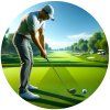 Jedlý papír golfista