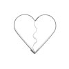 Orion Nerezové vykrajovátko Srdce BFF 1