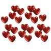 Günthart 2D Červená srdce z bílé čokolády 22ks