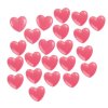 Günthart 2D Růžová srdce z bílé čokolády 22ks