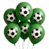 Balónky Fotbalový míč zelený 7ks