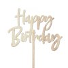 Alvarak Zápich Happy Birthday dřevěný