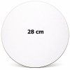 Téma Dřevovláknitý tác bílý 28cm