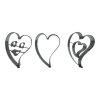 Sada nerez vykrajovátek srdíčka Valentýn I. 1