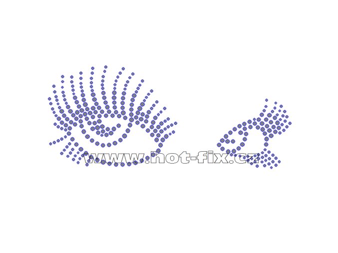 S001 - oči nažehlovací hot-fix kamínková aplikace na textil, rozměry cca 16,4x7,0cm