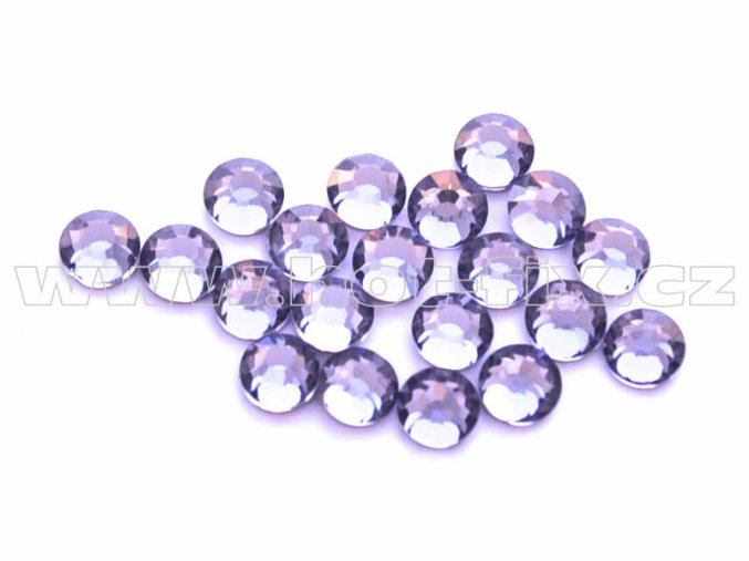 celobroušené hot-fix kameny Premium barva 139 Tanzanite /fialková, velikost SS10, balení 144ks, 720ks nebo 1440ks