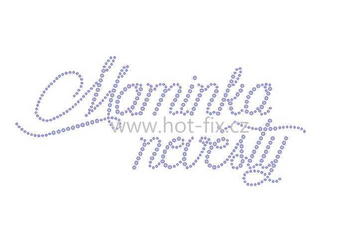 SVAT146 maminka nevěsty nažehlovací hot fix kamínková aplikace na tričko, textil na párty pro nevěstu, rozlučku se svobodou hot fix kameny
