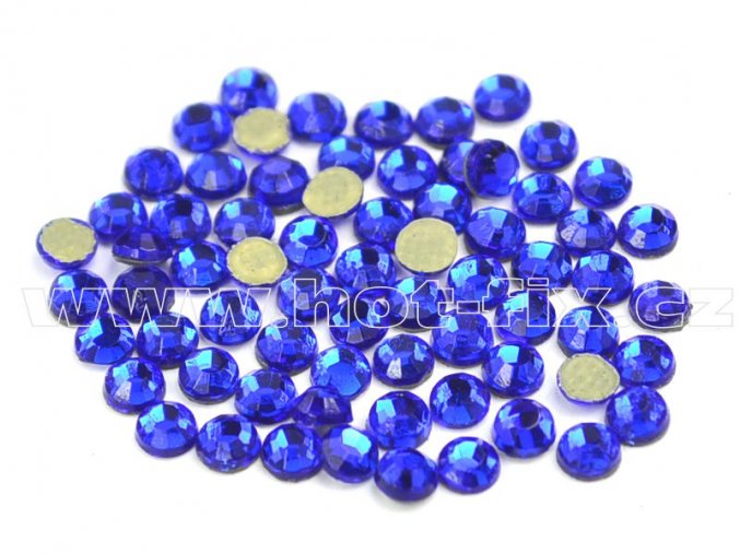 hot-fix kameny barva 116 Cobalt /modrá, velikost SS20, balení 144ks, 720ks, 1440ks