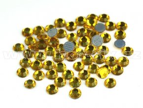 hot-fix kameny barva 137 Topaz zlatý, velikost SS10, balení 144ks, 720ks, 1440ks