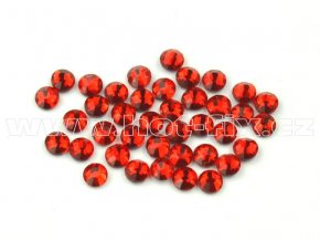 celobroušené hot-fix kameny Premium barva 103 Siam /červená, velikost SS 6, balení 144ks, 720ks nebo 1440ks