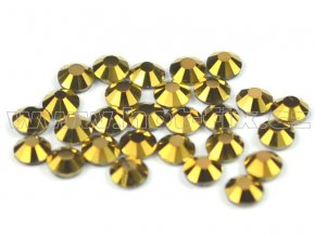 CBP 305 Gold Hematite velikost SS10 hot fix kameny na textil celobroušené Premium