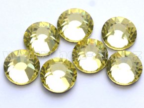 celobroušené hot-fix kameny Premium barva 111 Jonquil /zlatá, velikost SS30, balení 144ks, 720ks nebo 1440ks