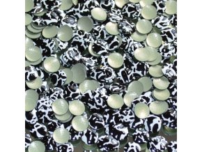 kovové hot-fix kameny barva R29 bílá rust velikost 5mm, balení 100 nebo 500ks