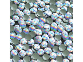 kovové hot-fix kameny barva H39 hologram velikost 4mm, balení 100 nebo 500ks