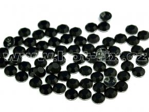 hot-fix kovové kameny OCTAGONY barva černá mat, velikost 5mm, balení 144, 720 nebo 1440ks