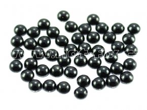 hot-fix perla barva SA302 černá, velikost 2mm, balení 100 nebo 500ks