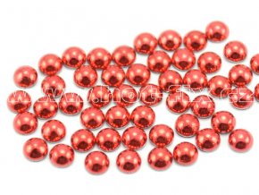 hot-fix perla barva SA313 červená, velikost 3mm, balení 100 nebo 500ks