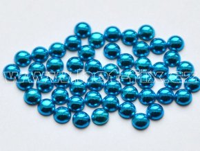 hot-fix perly barva SA312 MODRÁ SKY - sada 4x100ks (balení 2, 3, 4 a 5mm po 100ks)
