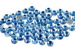 hot-fix kameny barva 118 Sapphire světlý, velikost SS10, balení 144ks, 720ks, 1440ks