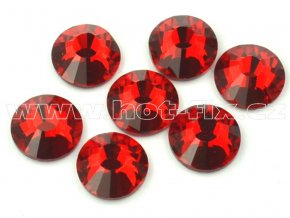 celobroušené hot-fix kameny Premium barva 103 Siam /červená, velikost SS30, balení 144ks, 720ks nebo 1440ks