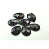 hot-fix kameny epoxy SLZA barva černá, velikost 18x25mm, balení 10 nebo 50ks