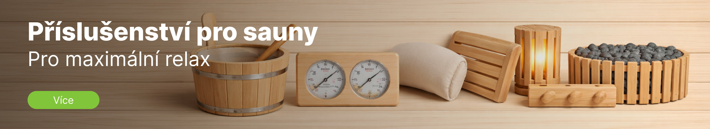 PŘÍSLUŠENSTVÍ K SAUNÁM