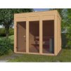 Eco Moderní Sauna 2.4x2.4 borovice či termowood 123 68