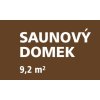 Saunový domek 9,2m2 125 1168