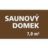 Saunový domek 7m2 125 1180