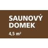 Saunový domek 4,5m2 125 1192
