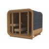 Sauna čtvercová 2,3x2,3 thermowood