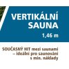 AKČNÍ SET č. 3 - Sauna Mini pro 2 osoby 124 176