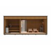 Luxusní Moderní sauna 2,3x5,9m 124 61