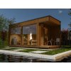 Luxusní Moderní sauna 2,3x5,4m 123 62