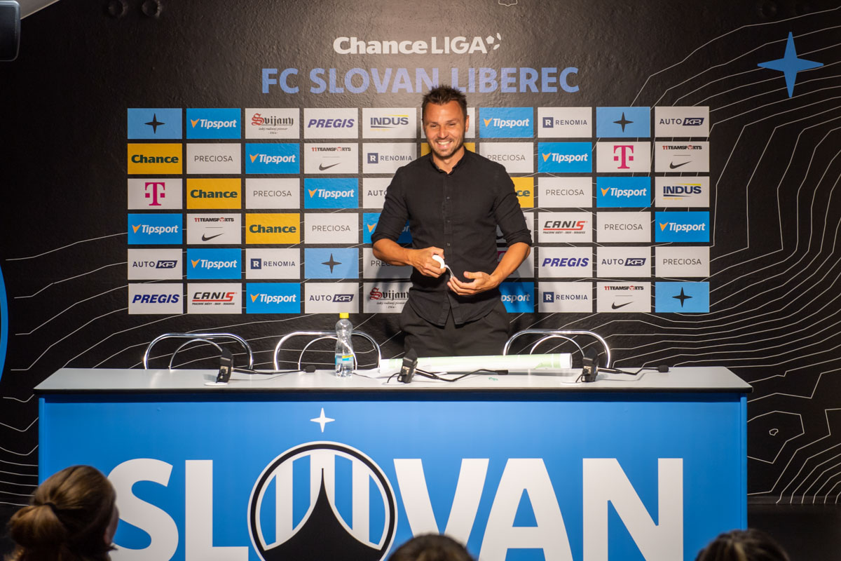 Head Coach of FC Slovan Liberec Women, Jiří Liška