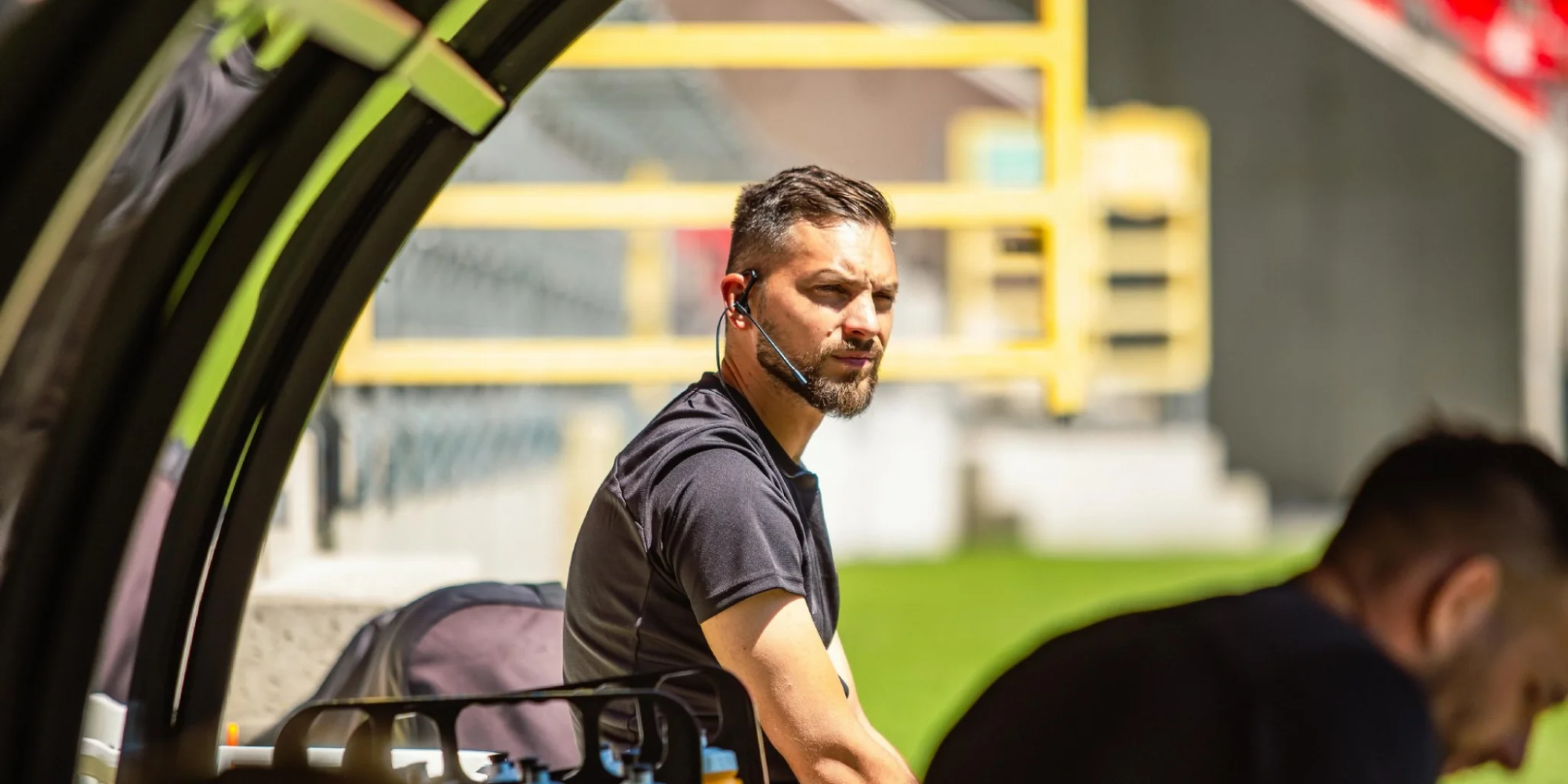Physiotherapist at FC Zbrojovka Brno Matěj Šendera