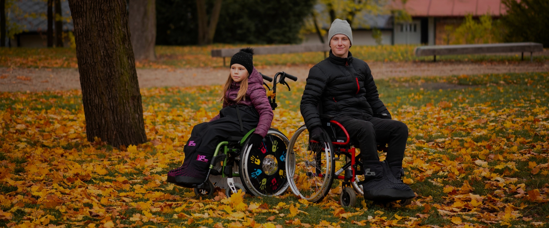 Heated Hotboots Care bags for wheelchair users