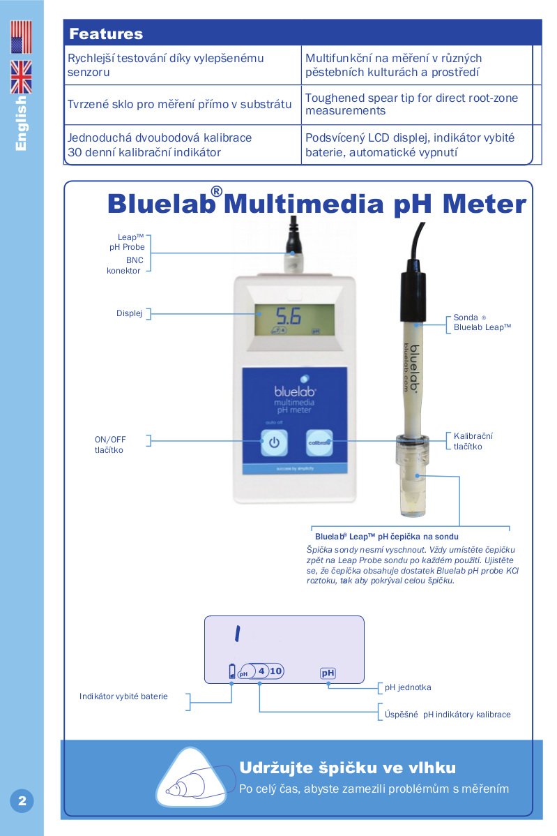 Bluelab-Multimedia-pHMeter-popis-produktu