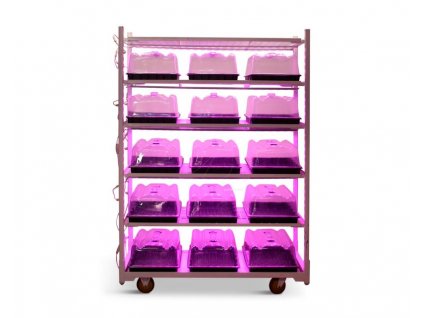 Propagační vozík s led na růst klonů sazenic a microgreens2